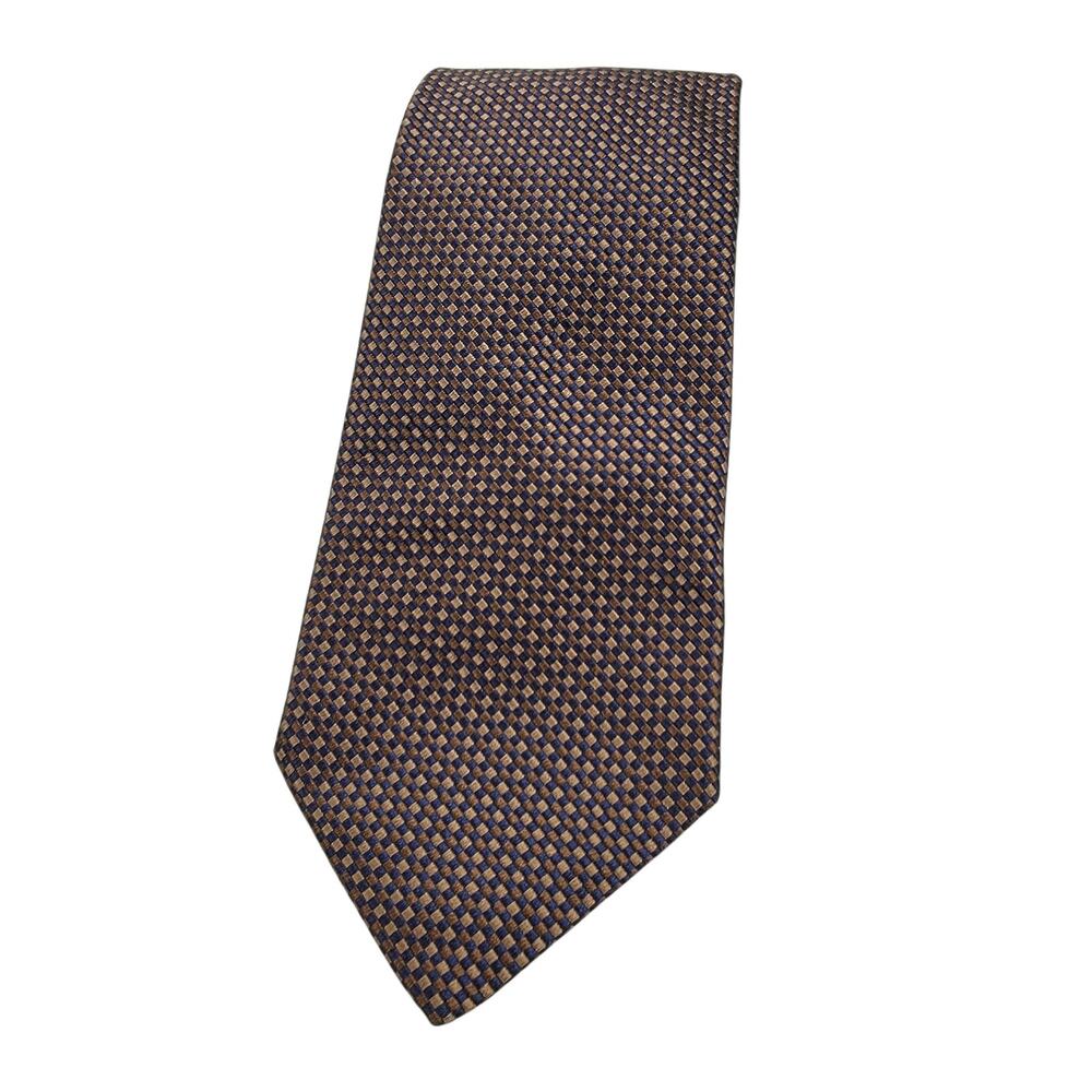 Gallieni 1889 Silk Printed Designer Tie Multi Color Italy 55.5"